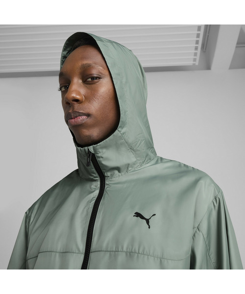 PUMA（プーマ）の「PUMA プーマ メンズ ESS レギュラー ウィンドブレイカー（ブルゾン・メンズ・ライトグリーン/ブラック・SMALL/MEDIUM/LARGE/X-LARGE/XX-LARGE）」の10枚目の写真