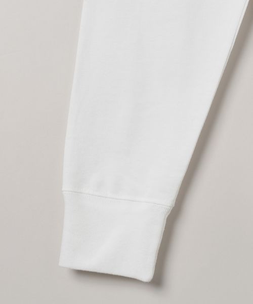 eL（エル）の「【eL】Who I am Logo Tee LS/287475（Tシャツ/カットソー・レディース・ホワイト/ネイビー・FREE）」の18枚目の写真