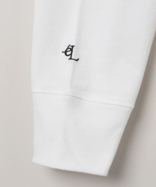 eL（エル）の「【eL】Who I am Logo Tee LS/287475（Tシャツ/カットソー・レディース・ホワイト/ネイビー・FREE）」の20枚目の写真