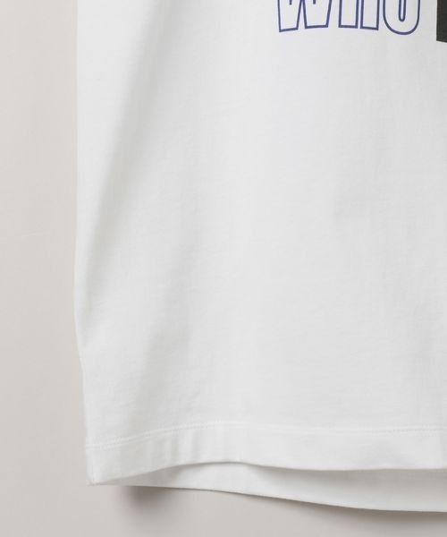 eL（エル）の「【eL】Who I am Logo Tee LS/287475（Tシャツ/カットソー・レディース・ホワイト/ネイビー・FREE）」の21枚目の写真