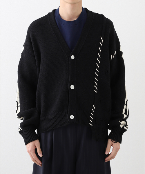 セール】【TOY DEVIL / トイデビル】 FRANKEN CARDIGAN TD25SSK NG01