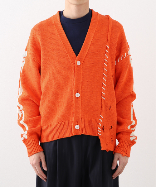 セール】【TOY DEVIL / トイデビル】 FRANKEN CARDIGAN TD25SSK