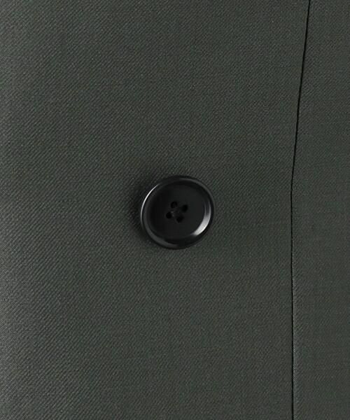 UNITED ARROWS(ユナイテッドアローズ)の「Vitale Barberis Canonico ツイル ダブル 6ボタン スーツ MC-MODEL(スーツセット・メンズ・オリーブ・46/48/44)」の6枚目の写真