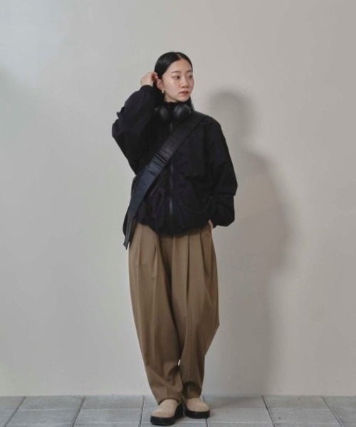 TODAYFUL/トゥデイフル】Useful Zip Blouzon/ユースフルジップブルゾン