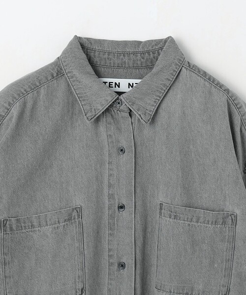 美品 23区DENIM ライトオンス デニムシャツ 長袖 CITEN＞ライトオンスデニムシャツ