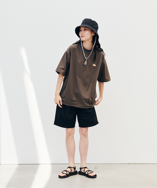 KELTY（ケルティ）の「ラッシュ コンフォート S/S ティーシャツ（Tシャツ/カットソー・レディース・ブラック/ベージュ/チャコールグレー/ブルー・M/L/XL/S）」の3枚目の写真