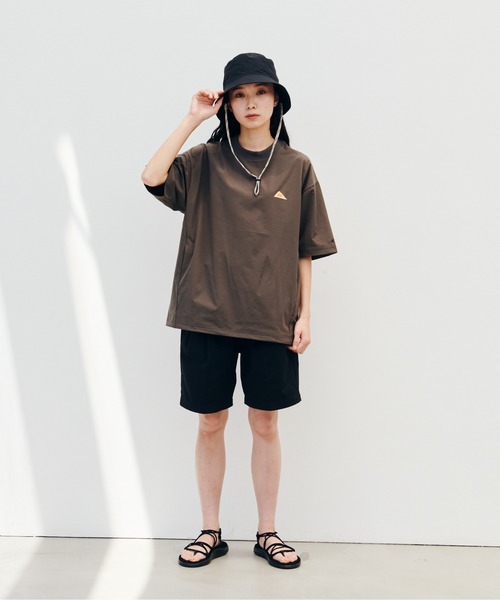 KELTY（ケルティ）の「ラッシュ コンフォート S/S ティーシャツ（Tシャツ/カットソー・レディース・ブラック/ベージュ/チャコールグレー/ブルー・M/L/XL/S）」の11枚目の写真