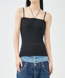 フミエタナカベルベットビスチェキャミソール