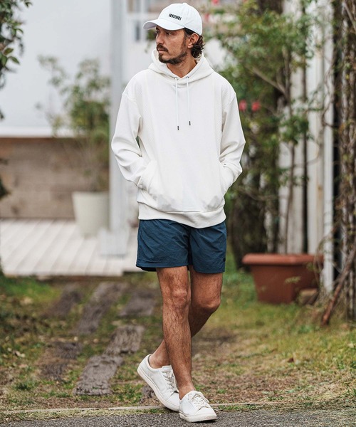 felkod(フィルコッド)の「mpa3726- Cord Jersey Parka パーカー(パーカー・メンズ・ホワイト/ブラック/ホワイト×ブラック・L/M/S)」の19枚目の写真