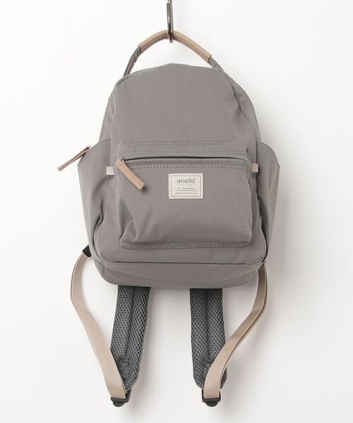 anello(アネロ)の「【anello】アネロ モッテ ハンドル付きミニリュック GHM0554(バックパック/リュック・レディース・ベージュ/グレイッシュブルー/グレー/ブラック・FREE)」の12枚目の写真