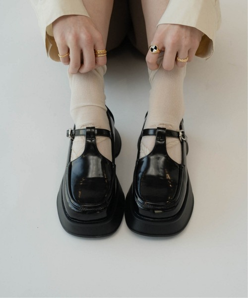 Knuth Marf platform thong sandals/black - メルカリ