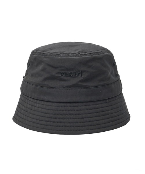 X-girl(エックスガール)の「NECK SAVER BUCKET HAT(ハット・レディース・ブラック/カモフラージュ・ONE SIZE)」の7枚目の写真