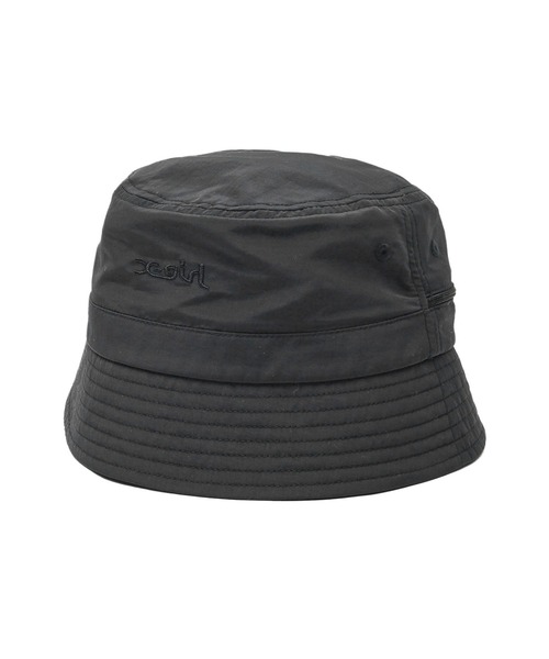 X-girl(エックスガール)の「NECK SAVER BUCKET HAT(ハット・レディース・ブラック/カモフラージュ・ONE SIZE)」の19枚目の写真