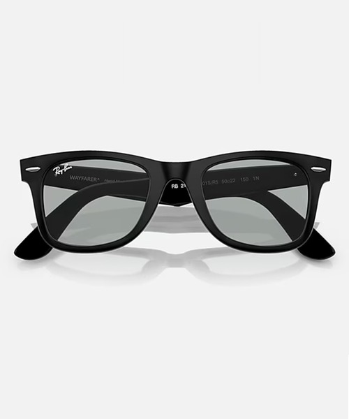 Ray-Ban（レイバン）の「Ray-Ban/レイバン サングラス Original Wayfarer Classic 紫外線対策 UV対策 0RB2140F-601SR（サングラス・メンズ・ブラック×ブルー・FREE）」の9枚目の写真