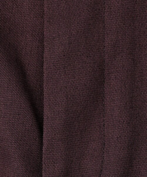 UNITED ARROWS（ユナイテッドアローズ）の「シャイニー スリム パンツ（スラックス・レディース・ブラック/ワインレッド/ダークグレー/ライトピンク・36/34/38/32/42/40）」の10枚目の写真