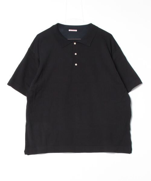 RYE TENDER(ライテンダー)の「RYE TENDER/ライテンダー アダムスポロ ADAMS POLO(ポロシャツ・レディース・ブラック/サックスブルー/ブラウン/イエロー/ライトグレー/ネイビー・0/1/2)」の16枚目の写真