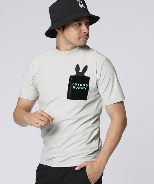 GOLF] ポケットバニー モックネックTシャツ（Tシャツ/カットソー