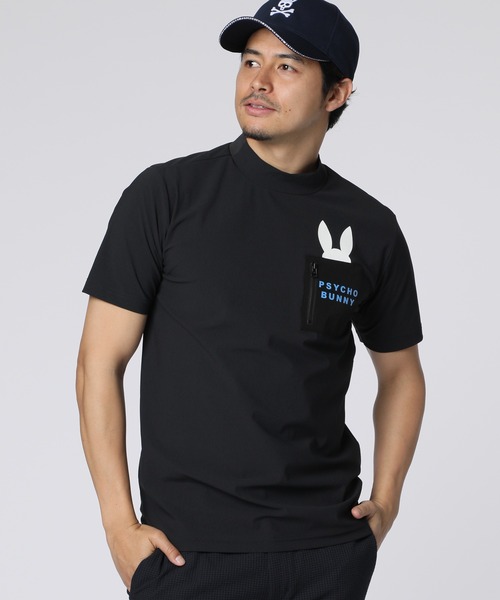 GOLF] ポケットバニー モックネックTシャツ（Tシャツ/カットソー