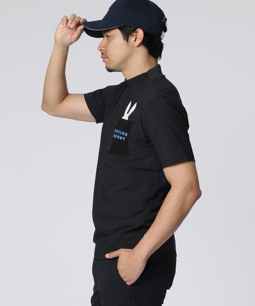 GOLF] ポケットバニー モックネックTシャツ（Tシャツ/カットソー