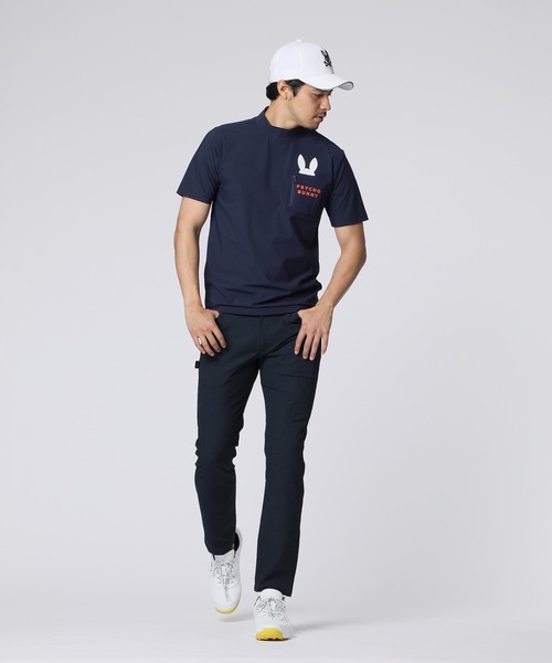GOLF] ポケットバニー モックネックTシャツ（Tシャツ/カットソー