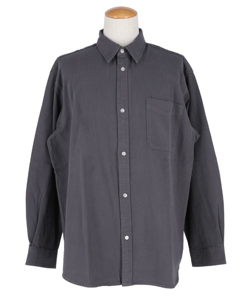 coca（coca）（コカ）の「バイオ加工シャツ（シャツ/ブラウス・メンズ・ダークブルー/チャコール・XL/M/L）」の17枚目の写真