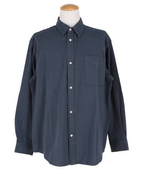 coca（coca）（コカ）の「バイオ加工シャツ（シャツ/ブラウス・メンズ・ダークブルー/チャコール・XL/M/L）」の18枚目の写真