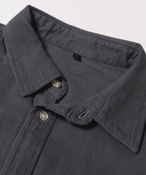 coca（coca）（コカ）の「バイオ加工シャツ（シャツ/ブラウス・メンズ・ダークブルー/チャコール・XL/M/L）」の13枚目の写真