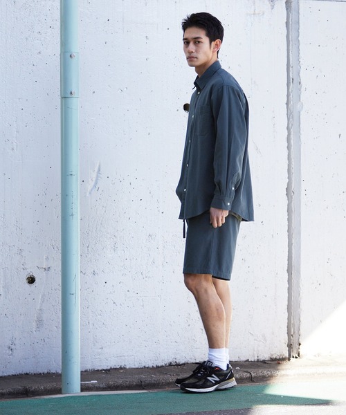 coca（coca）（コカ）の「バイオ加工シャツ（シャツ/ブラウス・メンズ・ダークブルー/チャコール・XL/M/L）」の11枚目の写真