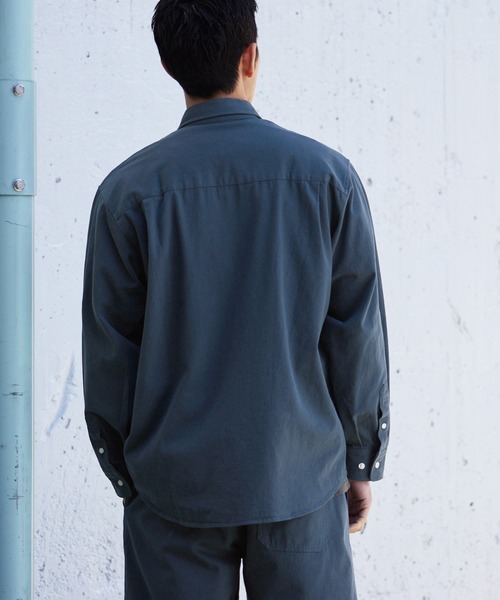 coca（coca）（コカ）の「バイオ加工シャツ（シャツ/ブラウス・メンズ・ダークブルー/チャコール・XL/M/L）」の12枚目の写真