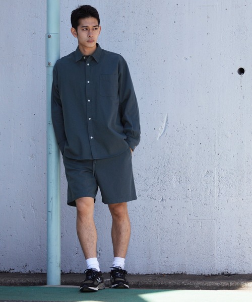 coca（coca）（コカ）の「バイオ加工シャツ（シャツ/ブラウス・メンズ・ダークブルー/チャコール・XL/M/L）」の8枚目の写真