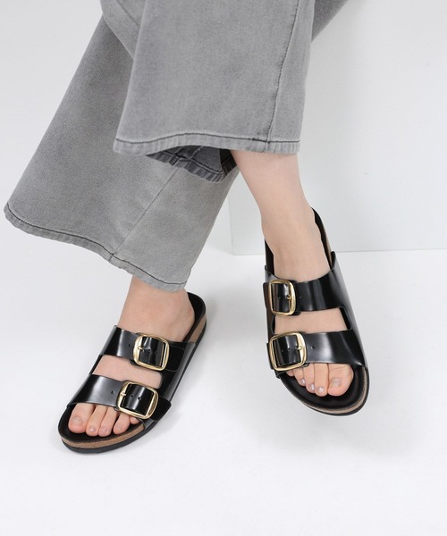 CORSO ROMA,9(コルソローマ)の「【CORSO ROMA 9】2バックルサンダル(サンダル・レディース・ブラック/ホワイト・36/38/37)」の15枚目の写真