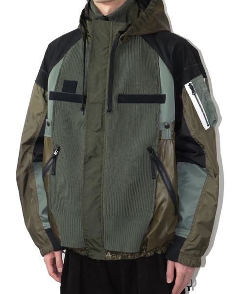 elephant TRIBAL fabrics（エレファントトライバルファブリックス）の「elephant TRIBAL fabrics Chaos Blouson（ミリタリージャケット・メンズ・カーキ/ブラック/ネイビー・FREE）」の14枚目の写真