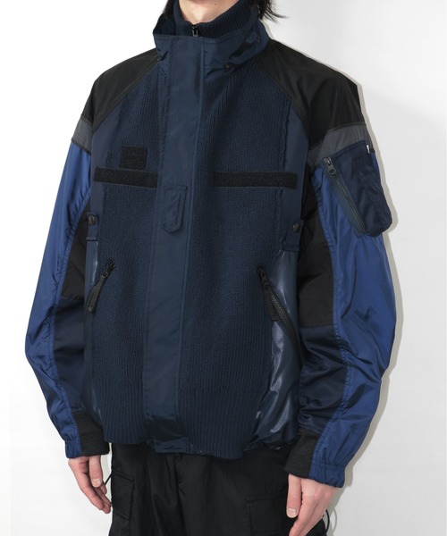 【希少！】THE ELEPHANT ドッキングコート　再構築　ジャケット elephant TRIBAL fabrics / Shell Hunting JKT エレファントトライブ