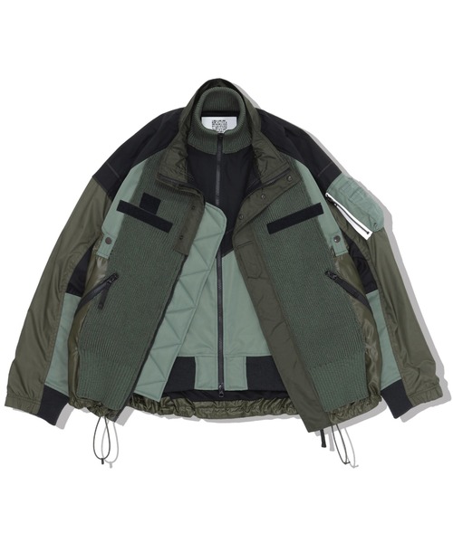 elephant TRIBAL fabrics Chaos Blouson（ミリタリージャケット