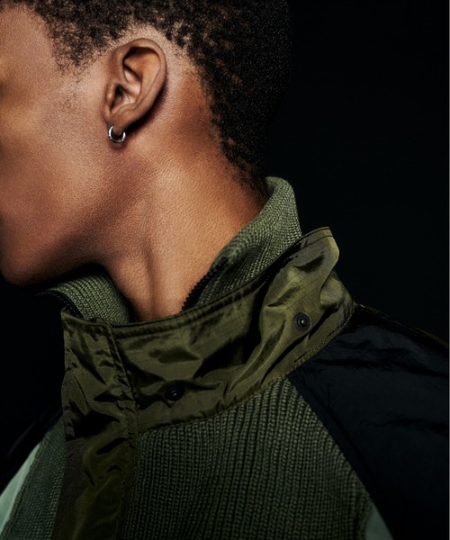 elephant TRIBAL fabrics（エレファントトライバルファブリックス）の「elephant TRIBAL fabrics Chaos Blouson（ミリタリージャケット・メンズ・カーキ/ブラック/ネイビー・FREE）」の7枚目の写真