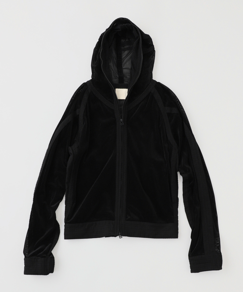 JIAN YE / ジェンイェ】MESH HOODIE 3（ブルゾン）｜JIAN YE