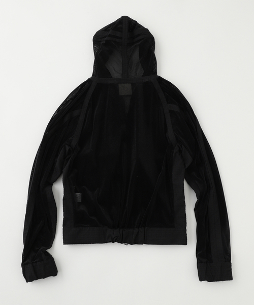JIAN YE / ジェンイェ】MESH HOODIE 3（ブルゾン）｜JIAN YE