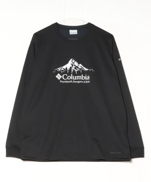 Columbia(コロンビア)の「コロンビア アーバンハイクグラフィックロングスリーブTシャツ(Tシャツ/カットソー・メンズ・ホワイト/ブラック・S/LL/M/L)」の2枚目の写真