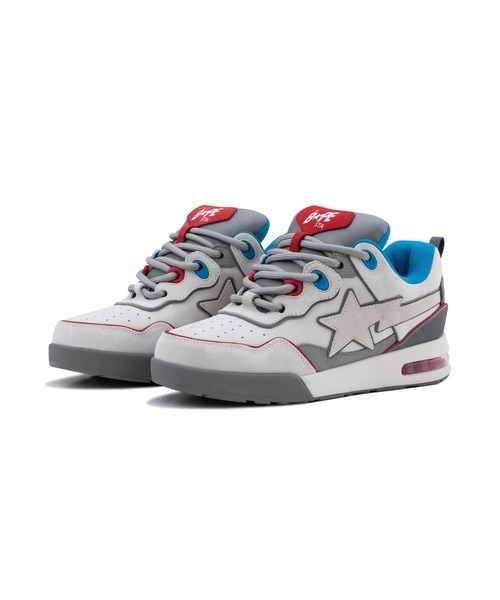 A BATHING APE(アベイシングエイプ)の「BAPE FLIP STA #2(スニーカー・メンズ・ホワイト/グレー/ブラック・12/7/10/8/11/9.5/8.5/9/13)」の2枚目の写真