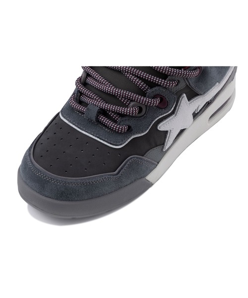 A BATHING APE(アベイシングエイプ)の「BAPE FLIP STA #2(スニーカー・メンズ・ホワイト/グレー/ブラック・12/7/10/8/11/9.5/8.5/9/13)」の9枚目の写真