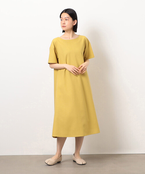 COMME CA ISM（コムサイズム）の「デイリーリラックスワンピース ナチュラル（ワンピース・レディース・ブラウン/ネイビー/オリーブ/マスタード・LARGE/MEDIUM）」の22枚目の写真