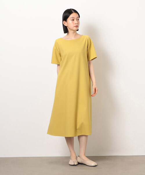 COMME CA ISM（コムサイズム）の「デイリーリラックスワンピース ナチュラル（ワンピース・レディース・ブラウン/ネイビー/オリーブ/マスタード・LARGE/MEDIUM）」の21枚目の写真