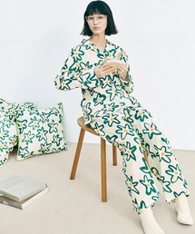 MEDE19F（メデジュウキュウ）の「ＭＥＤＥ１９Ｆ　夏の花パジャマ〈アイボリー〉（ルームウェア/パジャマ）」
