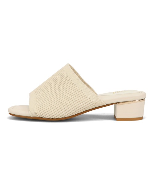 WA ORiental TRaffic(ダブルエーオリエンタルトラフィック)の「ニットミュールサンダル/52207(サンダル・レディース・ブラック/ベージュ/オレンジ・S/M/L/LL/SS/3L)」の19枚目の写真