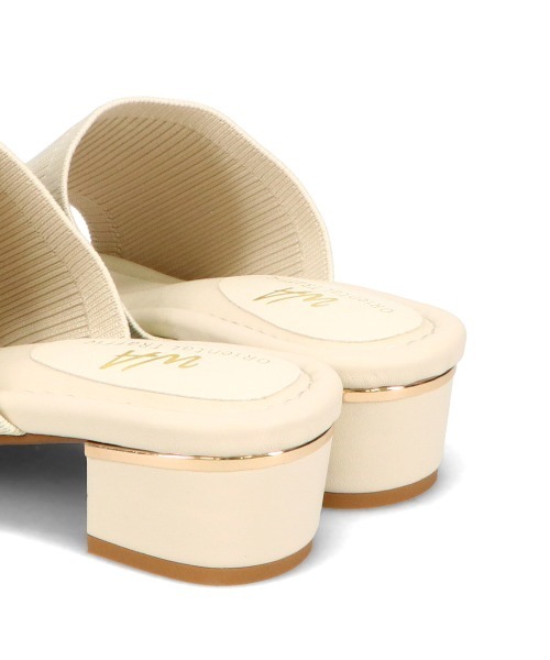 WA ORiental TRaffic(ダブルエーオリエンタルトラフィック)の「ニットミュールサンダル/52207(サンダル・レディース・ブラック/ベージュ/オレンジ・S/M/L/LL/SS/3L)」の16枚目の写真