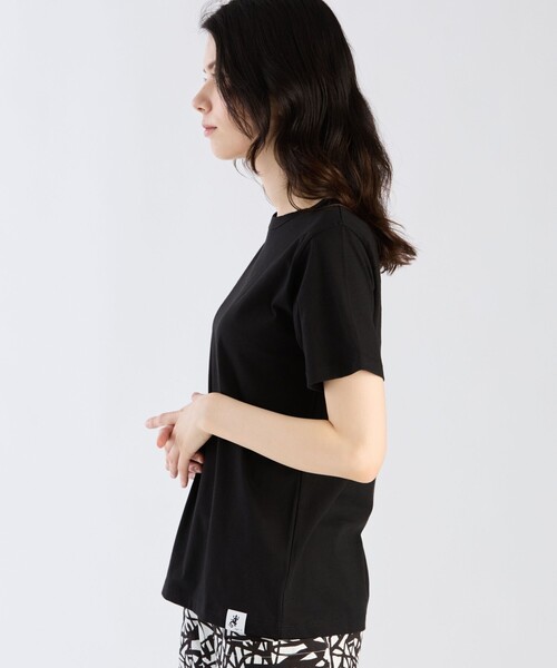 agnes b.(アニエスベー)の「コットン 半袖 Tシャツ "Le Mixte"(Tシャツ/カットソー・レディース・ブラック・LARGE/X-LARGE/MEDIUM/SMALL)」の3枚目の写真