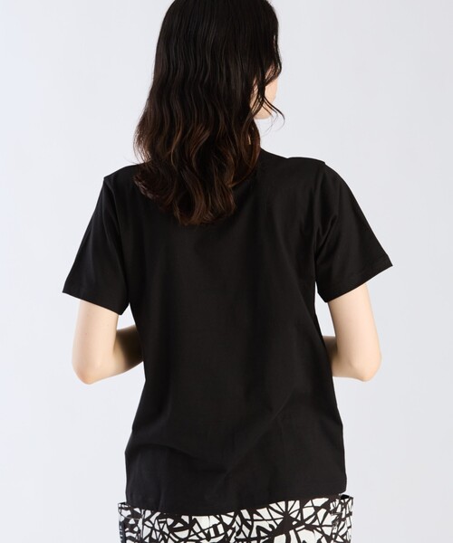 agnes b.(アニエスベー)の「コットン 半袖 Tシャツ "Le Mixte"(Tシャツ/カットソー・レディース・ブラック・LARGE/X-LARGE/MEDIUM/SMALL)」の4枚目の写真