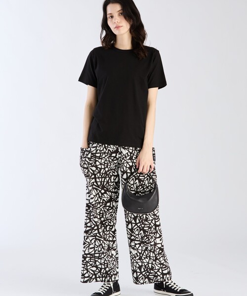 agnes b.(アニエスベー)の「コットン 半袖 Tシャツ "Le Mixte"(Tシャツ/カットソー・レディース・ブラック・LARGE/X-LARGE/MEDIUM/SMALL)」の5枚目の写真