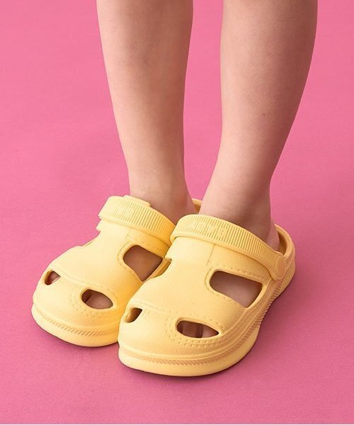 Lycee mine(リセマイン)の「【フロントカバーで安心】EVAサンダル(サンダル・キッズ・オフホワイト/ライトピンク/エメラルド/ブラック/イエロー/グリーン系その他・15cm/16cm/14cm/18cm/17cm)」の5枚目の写真