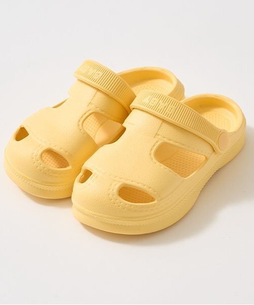 Lycee mine(リセマイン)の「【フロントカバーで安心】EVAサンダル(サンダル・キッズ・オフホワイト/ライトピンク/エメラルド/ブラック/イエロー/グリーン系その他・15cm/16cm/14cm/18cm/17cm)」の9枚目の写真